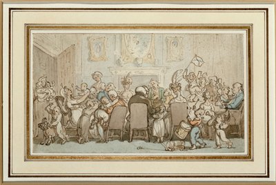布雷德威尔家族，1807年 作者 托马斯·罗兰森