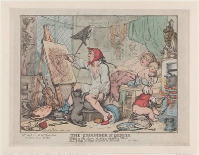 The Chamber of Genius, April 2, 1812., April 2, 1812. 作者 托马斯·罗兰森