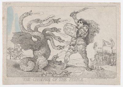 The Champion of the People, March 11, 1784. ，1784年3月11日。 作者 托马斯·罗兰森