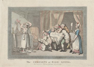 The Comforts of High Living, December 16, 1794. , 1794年12月16日。 作者 托马斯·罗兰森