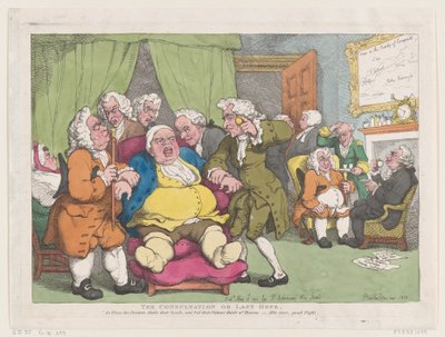 The Consultation, or Last Hope, June 30, 1808., June 30, 1808. 作者 托马斯·罗兰森