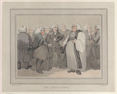 The Convocation, September 1785., September 1785. 作者 托马斯·罗兰森