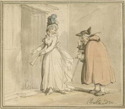约1785-1800年的妓女 作者 托马斯·罗兰森