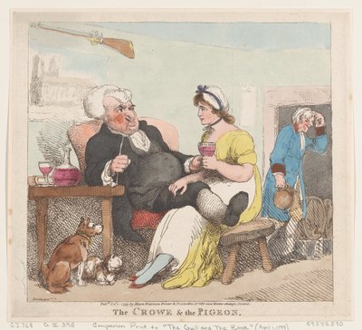 The Crowe & The Pigeon, October 1, 1799. , October 1, 1799. 作者 托马斯·罗兰森