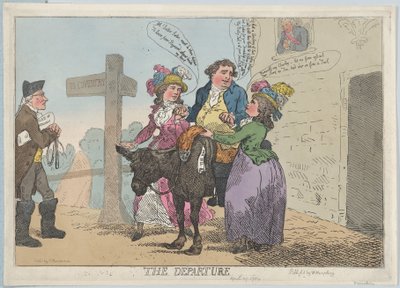 The Departure, April 29, 1784., April 29, 1784. 作者 托马斯·罗兰森