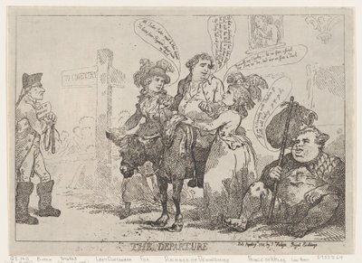 The Departure, April 29, 1784., April 29, 1784. 作者 托马斯·罗兰森