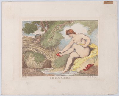 美好的沐浴者》，1799., 1799. 作者 托马斯·罗兰森