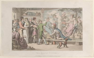 The Family Picture, from The Vicar of Wakefield, May 1, 1817., May 1, 1817. 作者 托马斯·罗兰森