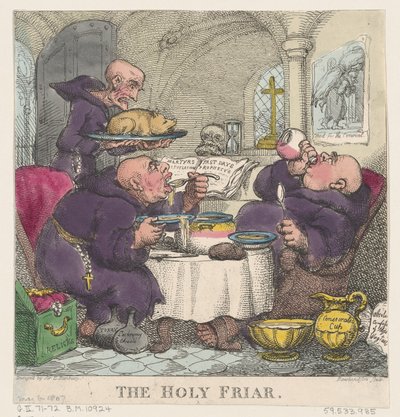 The Holy Friar, May 6, 1807., May 6, 1807. 作者 托马斯·罗兰森