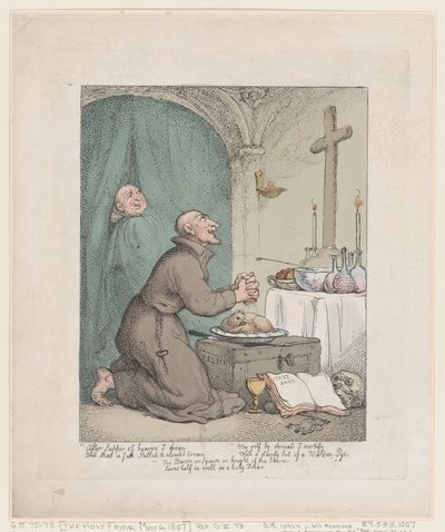 The Holy Friar, May 6, 1807., May 6, 1807. 作者 托马斯·罗兰森