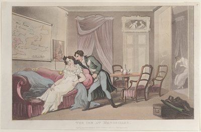马赛的客栈》，摘自《南部地区感性旅行日志》，1822年1月1日。 作者 托马斯·罗兰森