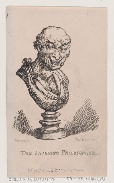 The Laughing Philosopher, 1808., 1808. 作者 托马斯·罗兰森