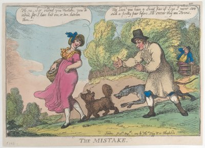 The Mistake, August 1, 1809., August 1, 1809. 作者 托马斯·罗兰森