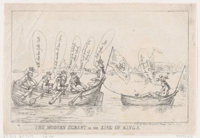 The Modern Egbert, or The King of Kings , January 8, 1789., January 8, 1789. 作者 托马斯·罗兰森