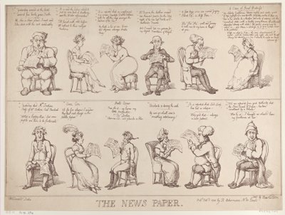 The News Paper, October 1, 1808., October 1, 1808. 作者 托马斯·罗兰森