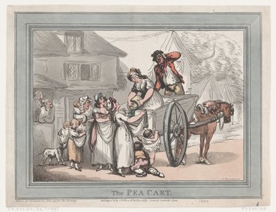 The Pea Cart, April 16, 1788., April 16, 1788. 作者 托马斯·罗兰森