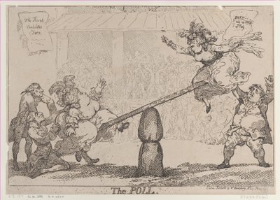 The Poll, April 12, 1784., April 12, 1784. 作者 托马斯·罗兰森