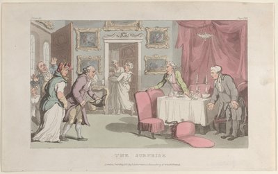 The Surprise, from The Vicar of Wakefield, May 1, 1817., May 1, 1817. 作者 托马斯·罗兰森