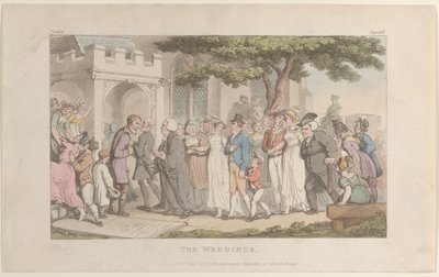 The Weddings, from The Vicar of Wakefield, May 1, 1817., May 1, 1817. 作者 托马斯·罗兰森