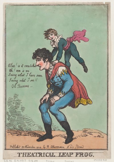 Theatrical Leap Frog, November 30, 1804. , November 30, 1804. 作者 托马斯·罗兰森