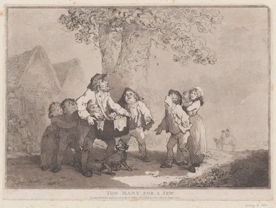 Too Many for a Jew, September 20, 1785. , September 20, 1785. 作者 托马斯·罗兰森