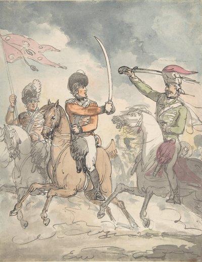 未使用的研究报告，用于匈牙利和高地阔剑演习的板块，1799年2月12日，约1799年。 作者 托马斯·罗兰森。