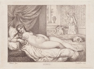 乌尔比诺的维纳斯，1799., 1799. 作者 托马斯·罗兰森