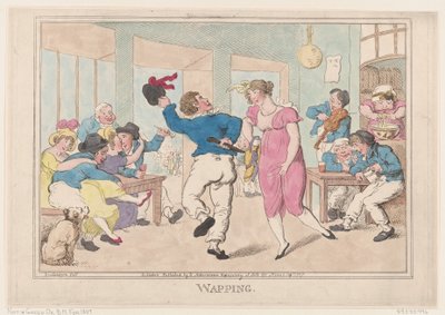 Wapping, September, 1807., September, 1807. 作者 托马斯·罗兰森