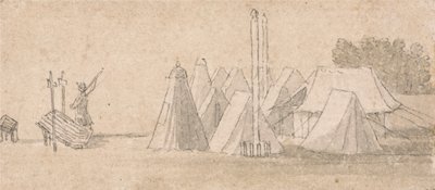 营地场景 作者 托马斯·桑德比