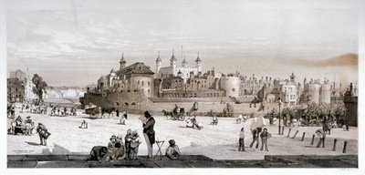 伦敦塔，1842年 作者 托马斯·肖特男孩