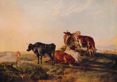 坎特伯雷草地，c1879 作者 托马斯·西德尼·库珀