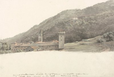 瓦隆布罗萨修道院 作者 Thomas Smith of Derby
