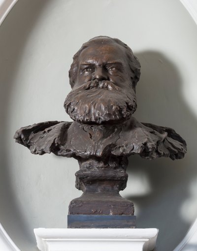 Bust of John Brett, c.1890 (bronze) 作者 托马斯·斯特林·李