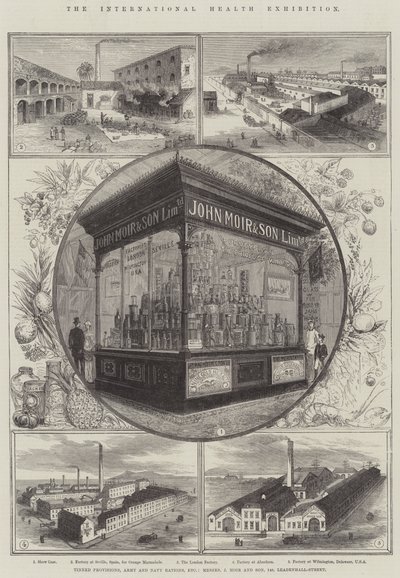 国际卫生展，罐装规定，陆军和海军定额等，Messers J Moir和Son，148，Leadenhall-Street 作者 托马斯·苏尔曼