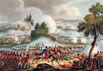 滑铁卢战役中的英军左翼，1815年6月18日 作者 托马斯·萨瑟兰