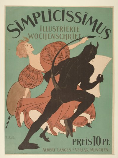 Simplicissimus, Illustrated Weekly (Simplicissimus, Illustrated Weekly) 作者 托马斯·西奥多·海涅