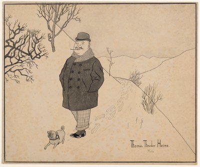 冬季漫步 作者 托马斯·西奥多·海涅
