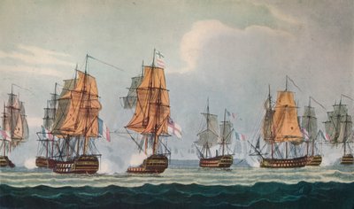 费罗尔人的Strachans Action，c1806 作者 托马斯·惠特科姆