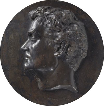 威廉-查尔斯-温特沃斯（1790-1872）1854年（青铜）。 作者 托马斯·伍尔纳
