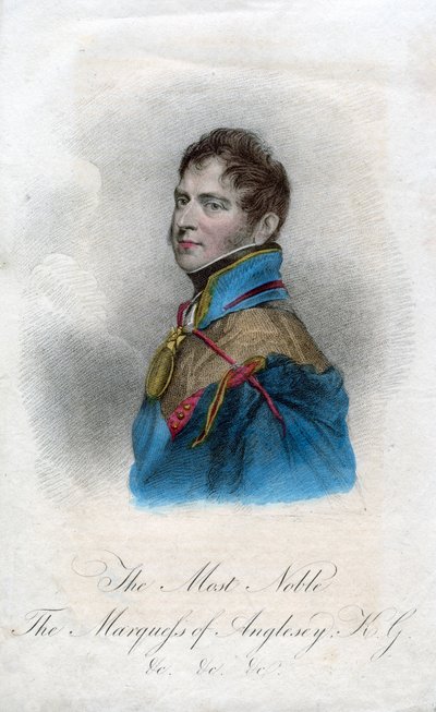 亨利·威廉·佩姬特（Henry William Paget），英国士兵安格西第一侯爵。 作者 汤姆森