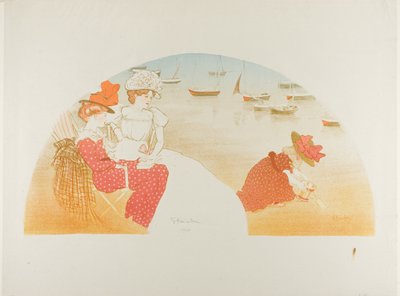海滩上 作者 泰奥菲尔·亚历山大·皮埃尔·斯坦伦