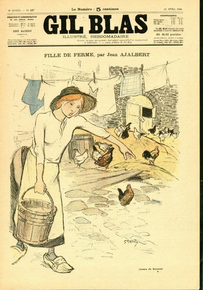 Cover of “” Gil Blas”” 作者 西奥菲勒·亚历山大·斯坦伦