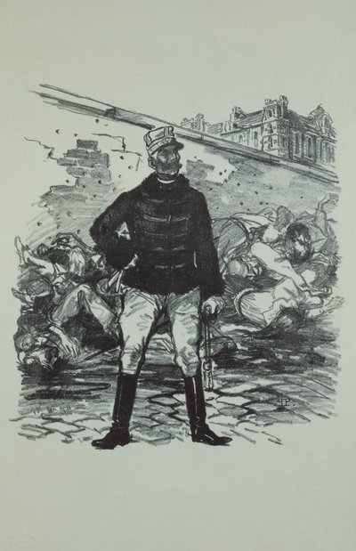 将军Gaston Auguste（1830-1909）Marquis de Gallifet，在他所有的荣耀中 作者 西奥菲勒·亚历山大·斯坦伦