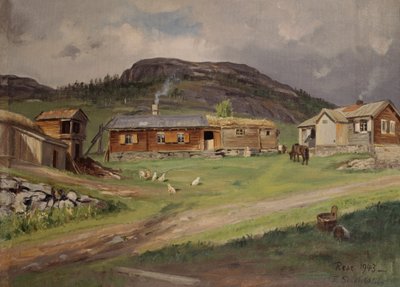 赫姆塞达尔的雷塞农场 作者 Thoralv Sundt Ohlsen
