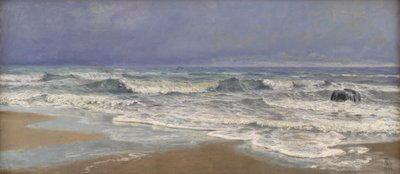 北海冲浪的灰霾天 作者 托瓦尔德·尼斯