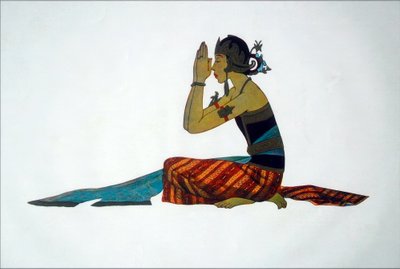 爪哇古典舞者 作者 西拉·克莱恩