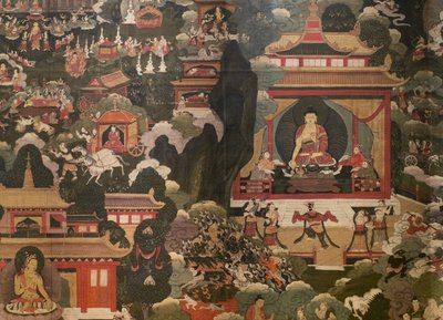 释迦牟尼佛的生活场景 作者 藏族学校