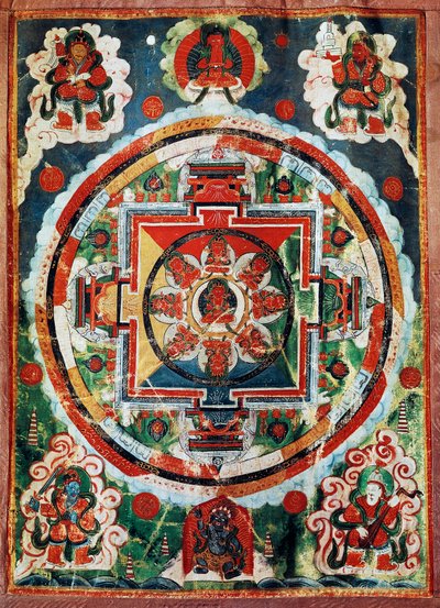 被称为四大天王的西藏曼荼罗，西藏文明 作者 藏族学校