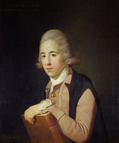 罗伯特-斯韦尔（生于 1735 年）肖像，约 1762 年（布面油画） 作者 蒂莉水壶