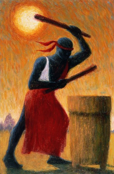鼓手，1993年 作者 蒂莉·威利斯